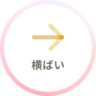 横ばい